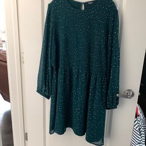 Simply Be knee-length dress, size US 22.